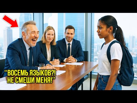 Видео: «Говоришь На 8 Языках?» — Миллионер Расхохотался.. Но Ее Ответ Разрушил Его Мир