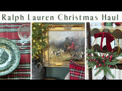 Видео: РОЖДЕСТВЕНСКИЙ ДЕКОР 2025 ОТ RALPH LAUREN | Новинки рождественского декора | Идеи рождественского...
