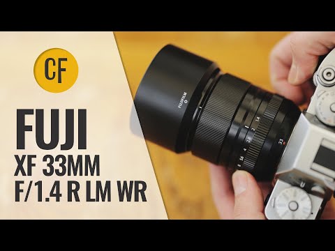 Видео: Обзор объектива Fuji XF 33mm R LM WR f/1.4 с примерами