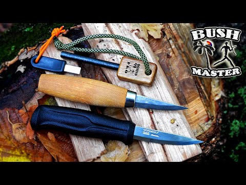 Видео: Нож Morakniv Wood Carving Basic против Mora Wood Carving 120
