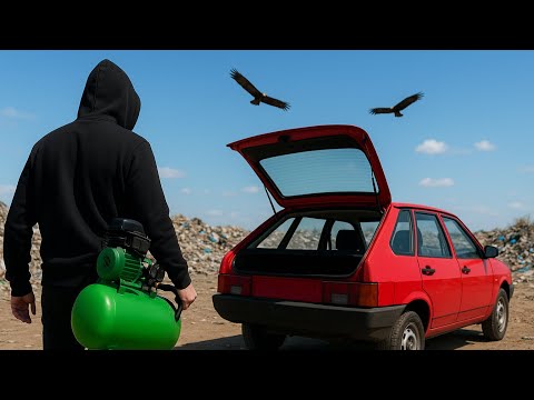 Видео: Неожиданная находка на свалке: компрессор с медным мотором и редкие металлы.