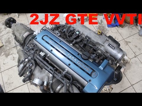 Видео: 2JZ GTE vvti Подготовка Двигателя к Свапу