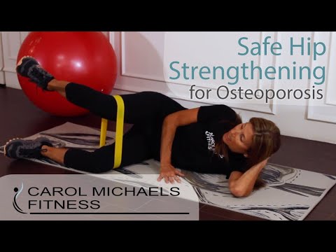 Видео: Упражнения при остеопорозе — безопасное укрепление тазобедренных суставов при остеопорозе