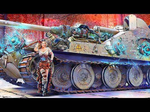Видео: Waffenträger auf E 100 - С Новай Годай!