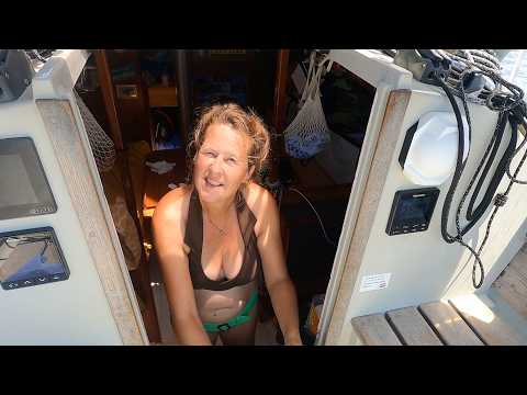 Видео: Снятие с якоря в бушующем течении у острова Хорн: острые ощущения в день рождения! — Эпизод 263