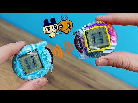 Видео: Как подружить два Тамагочи вместе! Новинка Tamagotchi connection!