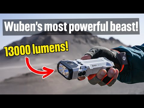 Видео: Wuben X1 Pro: самый мощный фонарик, который я когда-либо тестировал!