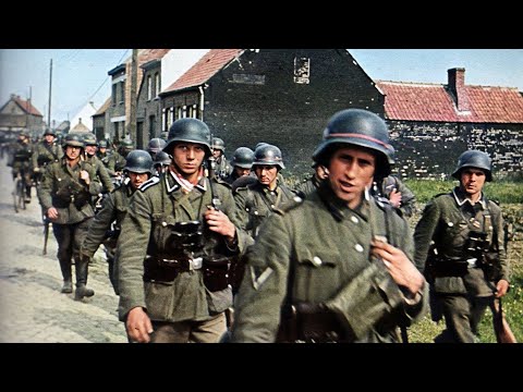 Видео: Уникальная немецкая кинохроника Битвы за Дюнкерк (1940) "Чудесное спасение" Британской армии