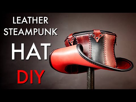 Видео: Цилиндр в стиле стимпанк — мастер-класс и выкройка в формате PDF