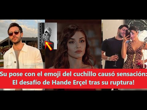 Видео: Его поза с ножом эмодзи вызвала ощущение: вызов Хэнд Эрчеля после его перерыва!