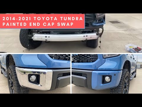 Видео: Замена окрашенной передней крышки на Toyota Tundra 2014–2021 | Пошаговое руководство от ReveMoto