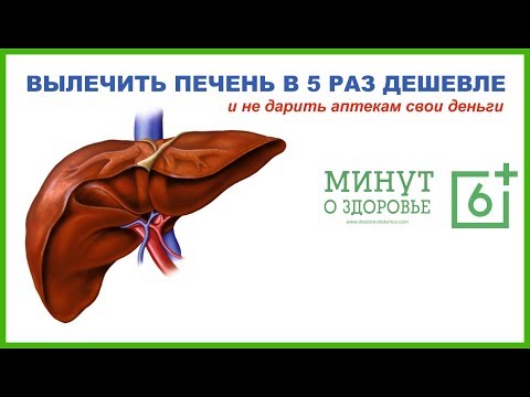 Видео: Лечение печени в 5 раз дешевле - 6 минут о здоровье