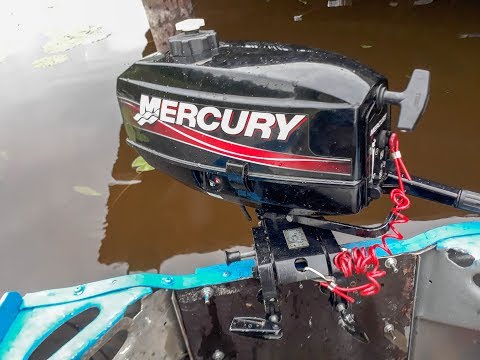 Видео: Казанка + Mercury 2.5