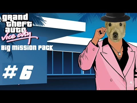 Видео: Прохождение GTA Vice City Big mission pack (100%). ГТА Вайс Сити новые миссии - Стрим #6