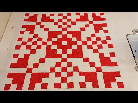 Видео: Лоскутная имитация вышивки