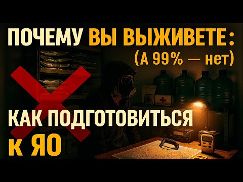 Видео: Первые 120 ЧАСОВ: Что спасет вас от радиации?