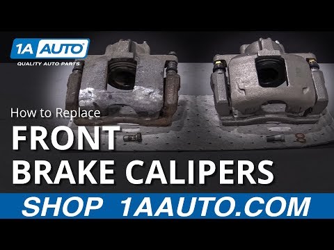 Видео: Как заменить передние тормозные суппорты на любом автомобиле!