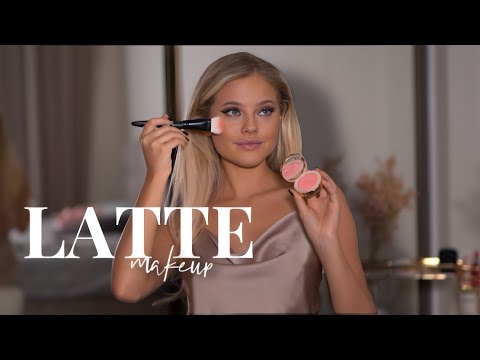 Видео: КОФЕЙНЫЙ МАКИЯЖ LATTE MAKEUP | Катя Мотовилова