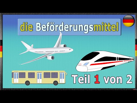 Видео: Транспорт на немецком 🚗 ! Язык XXL. Учиться вместе веселее!