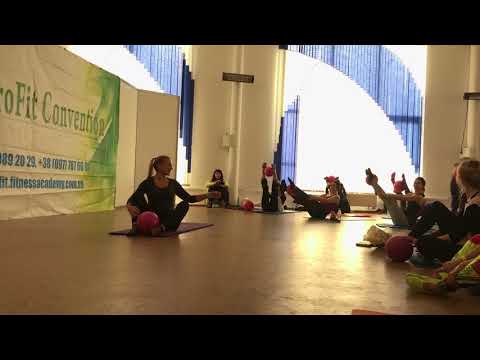 Видео: Pilates MiniBall / Пилатес с маленьким мячом ProFit