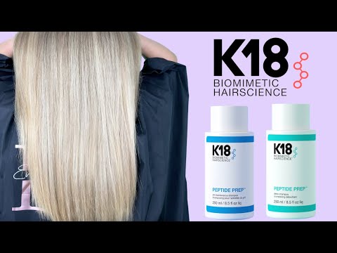 Видео: НОВЫЕ шампуни K18 Peptide Prep — ПОЛНЫЙ ОБЗОР