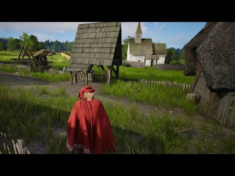 Видео: ПОСТРОИЛ КУРЯТНИК • Manor Lords Прохождение #12