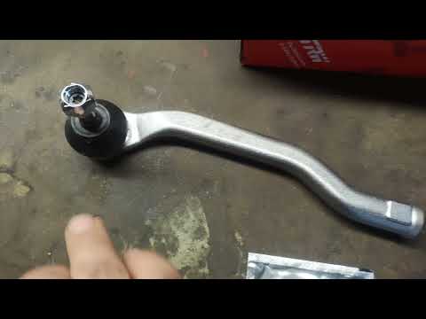 Видео: "TRW" Наконечник+рулевая тяга+пыльник. Ремкомплект Renault Megan3.