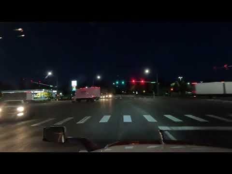 Видео: Дальнобой по Америке.Из трак стопа Лавс в Костко на разгрузку