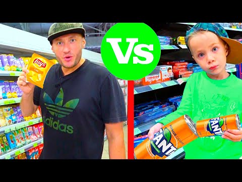 Видео: ФЁДОР vs ПАПА. САМЫЕ маленькие ПОКУПКИ!