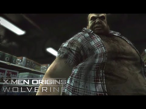 Видео: Прохождение X-Men Origins: Wolverine - Часть 9: Оседлали толстячка!