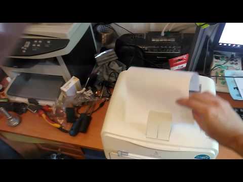 Видео: Xerox phaser 3120 (ml-1710) под win 10 с драйвером 3124