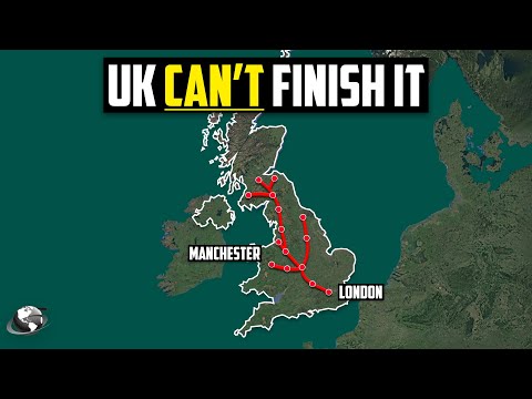 Видео: Почему в Великобритании нет настоящей высокоскоростной железнодорожной сети (дело не в географии)