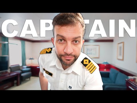 Видео: Внутри капитанской каюты мегакорабля | Обзорная экскурсия | СПГ