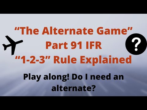 Видео: Пилоты и диспетчеры, планирующие подачу топлива по ППП: нужен ли мне запасной? Практика правил «1...