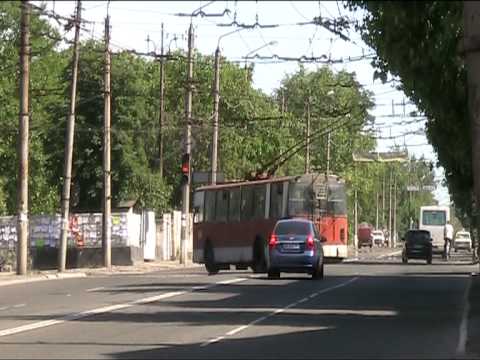 Видео: Obusse in Altschewsk -Троллейбусы в Алчевске