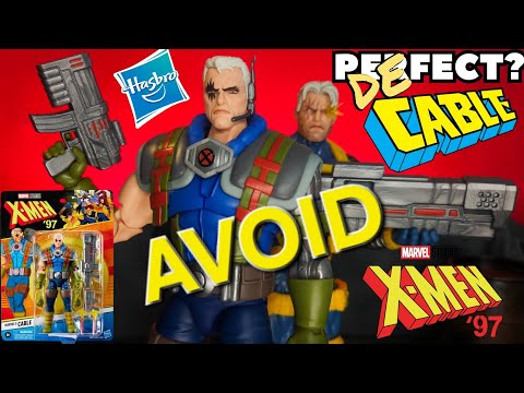 Видео: ИДЕАЛЬНО? Обзор фигурки Кейбл из Marvel Legends X-men'97 + обмен головами и китбаш