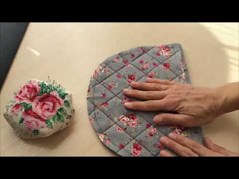 Видео: Уютное рукоделие: мк "Красивая грелка на чайник" DIY