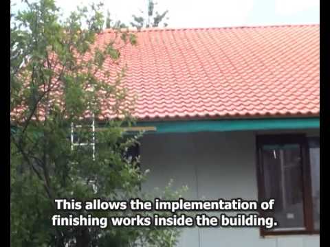 Видео: Сглобяема дървена къща с Кнауф - дълга версия