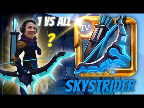 Видео: 4.4 Лук «Скайтрейдер» 🏹 Одиночный PvP в открытом мире — Albion Online