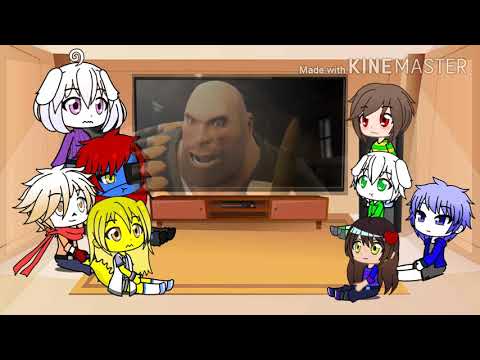 Видео: Undertale reacts to Tf2 #1  [RUS] (недо реакция)