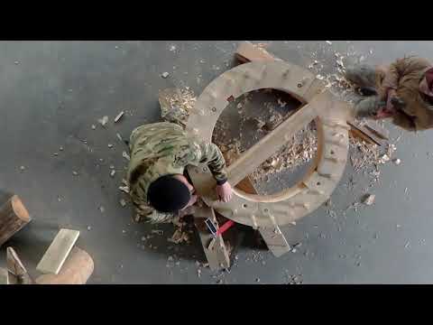 Видео: Видеоотчет о практикуме на о. Кижи по конструированию механизмов мельницы из деревни Гафостров