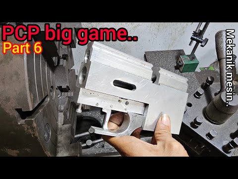 Видео: Изготовление триггера для камерной PCP большой игры Часть 6