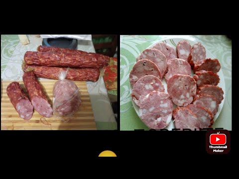 Видео: ДОМАШНЯЯ КОЛБАСКА.Вы можете это сделать//19 сентября 2023 г.
