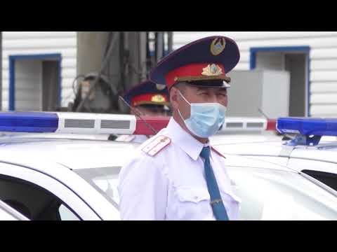 Видео: 86 новых машин пополнили автомобильный парк полиции СКО