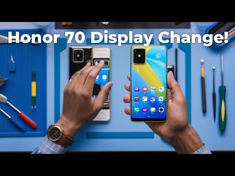 Видео: Я заменил дисплей Honor 70 Lite