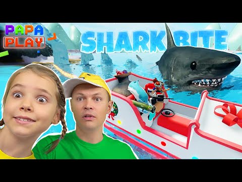 Видео: Охота на акул в Shark bite