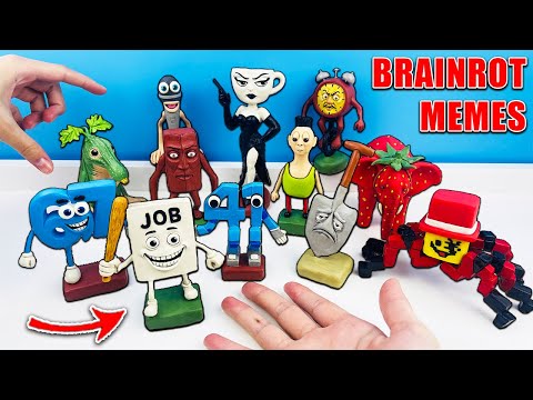 Видео: Все Итальянские Brainrot Мемы из Пластилина | Лепка фигурок своими руками Туториал 5