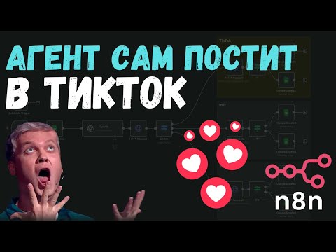 Видео: АВТОПОСТИНГ видео в ТИКТОК (и другие) — [ШАБЛОН n8n]