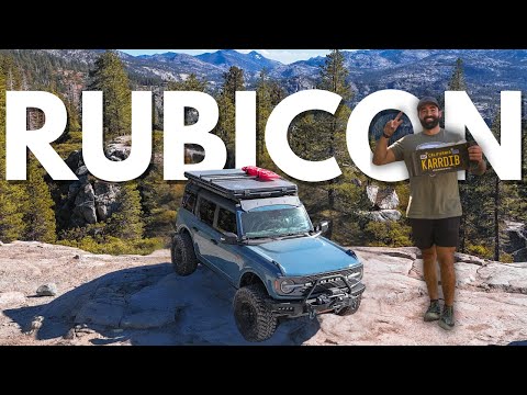 Видео: Три Broncos против самой сложной трассы Калифорнии | Рубикон