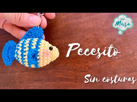 Видео: Урок по вязанию крючком рыбы-камбалы, амигуруми для начинающих, пошаговый #CreatingWithMusa